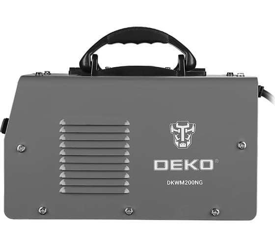 Сварочный полуавтомат DEKO DKWM200NG, MIG без газа/MMA/TIG LIFT, 200А + проволока 0.5 кг 051-4695