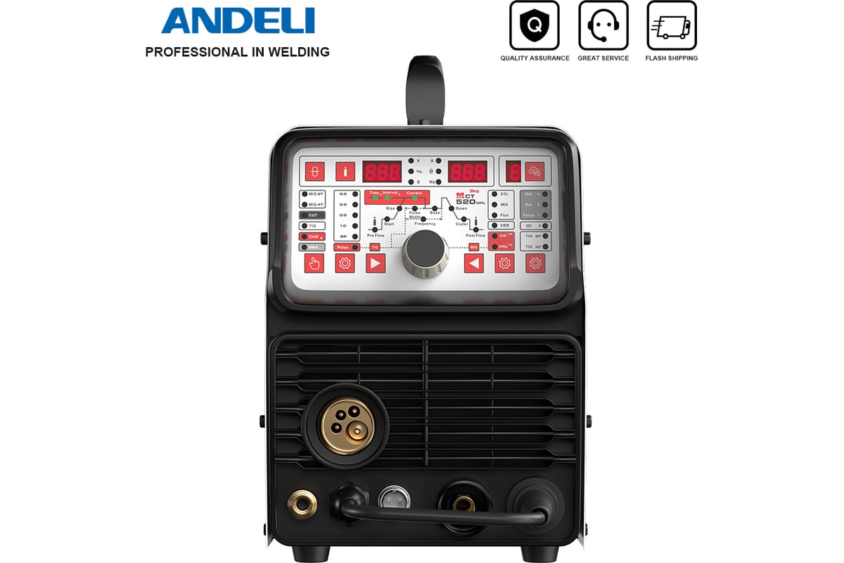 Сварочный аппарат ANDELI mct-520 dpl pro 6 в 1 ADL20-603 - низкая цена ...