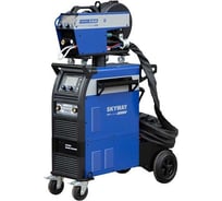 Сварочный полуавтомат Aurora SKYWAY 550 SYNERGIC (2 LCD) + выносной подающий, 10 м, водяное охлаждение 36182