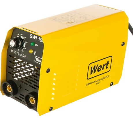 Сварочный инвертор WERT ММА SWI 190 187150