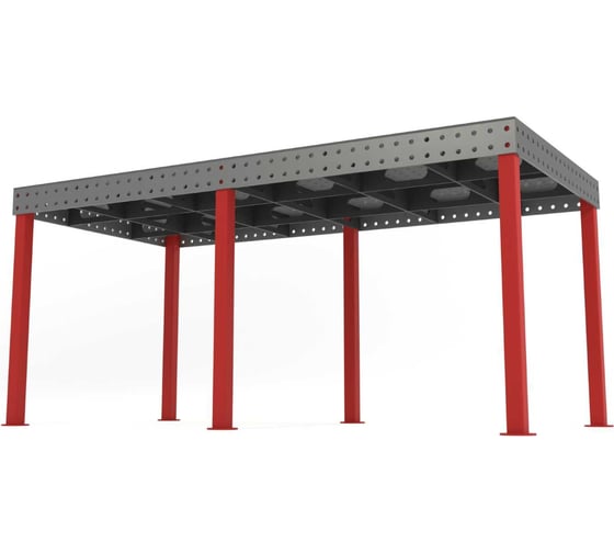 Сварочный стол Flamet 1000x2000, Profi 10 мм BP-1000x2000-10