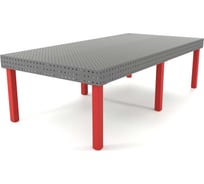 Сварочный стол Flamet 1450x2500, Profi 10 мм BP-1450x2500-10