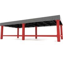 Сварочный стол Flamet 1450x2500, Expert 12 мм, подстолье с перемычками PBK-1450x2500-12