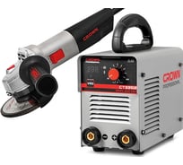 Комплект сварочный аппарат CROWN CT33102 + углошлифовальная машина CT13501-125 CTN33102