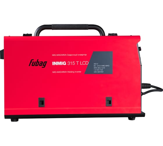 Сварочный полуавтомат инвертор FUBAG INMIG 315T SYN LCD 31591 + горелка FB 360 3 m 38446 31591.1