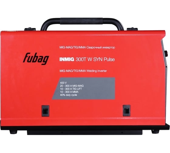 Сварочный полуавтомат инвертор FUBAG INMIG 300T W SYN PULSE (31593), горелка FB 400 3 м (38449) 31593.1