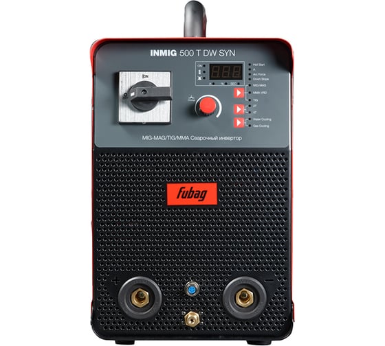 Сварочный полуавтомат инвертор FUBAG INMIG 500T DW SYN (31406) + Подающий механизм DRIVE INMIG DW SYN (41104)+ Шланг пакет 5 м 31406.4