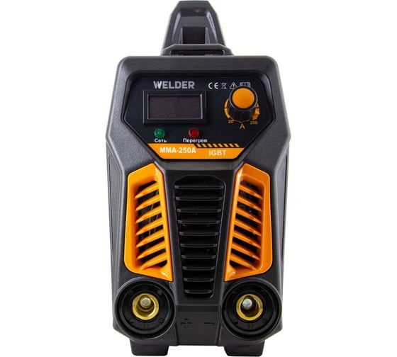Сварочный аппарат WELDER LCD MMA-250A