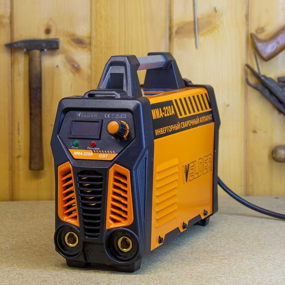 Сварочный аппарат WELDER LCD MMA-220A - доступная цена, описания и ...