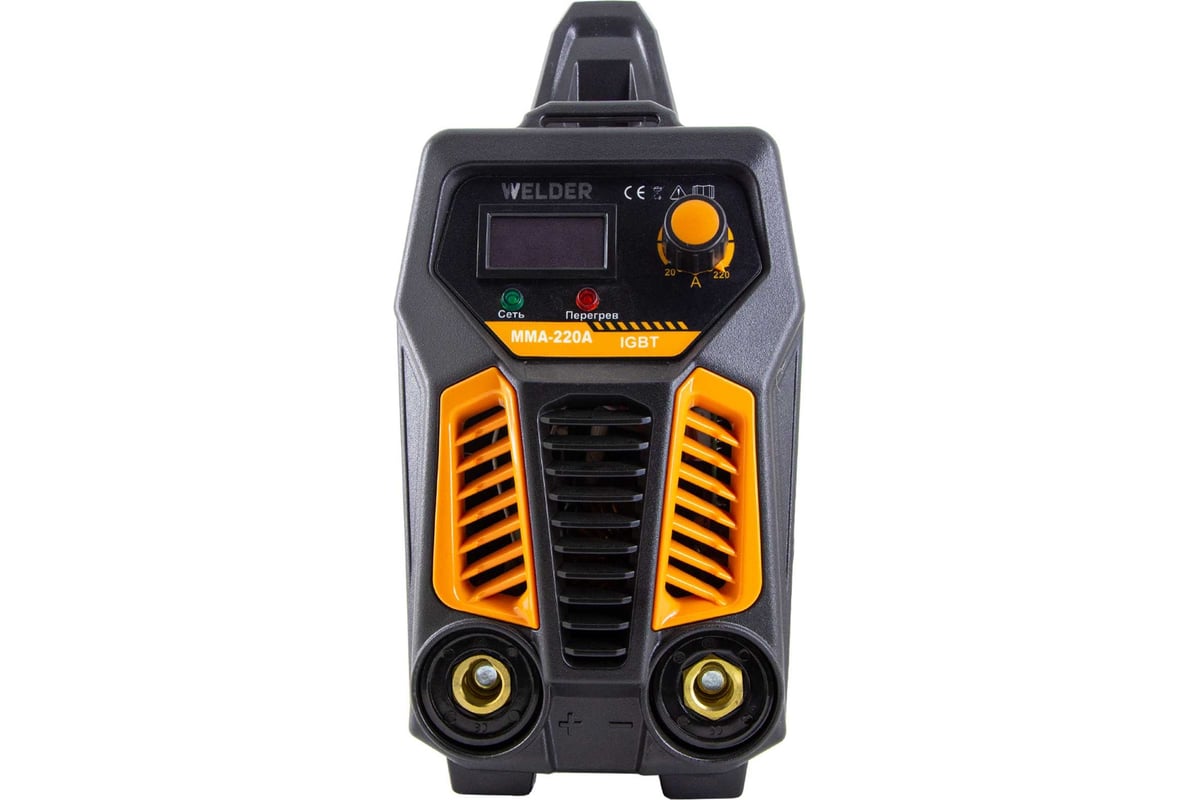 Сварочный аппарат WELDER LCD MMA-220A - доступная цена, описания и ...