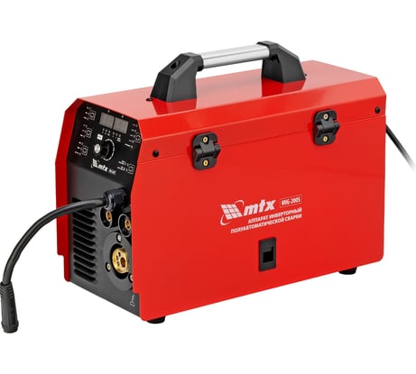 Инверторный полуавтомат сварки MTX MIG-200S 200 А, катушка 5 кг MTX 94303