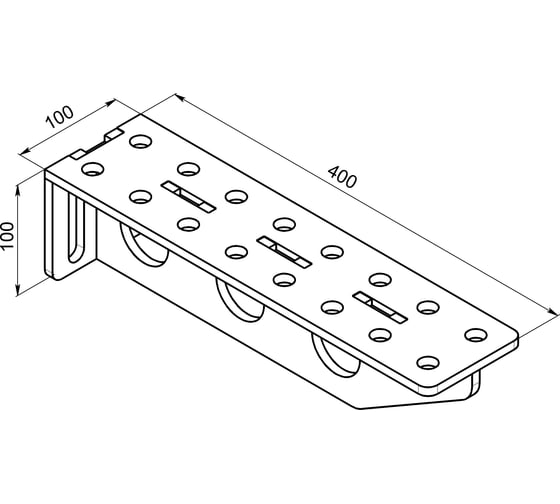 Добавочная плита 400x100x10 Keepler-Stan УФ-00014793