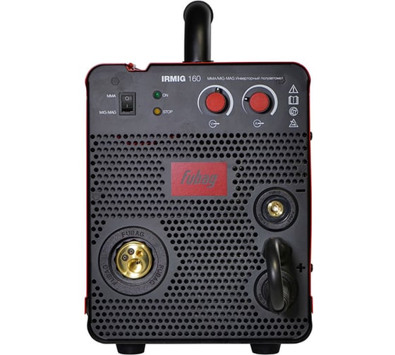 Сварочный полуавтомат_IRMIG 160 (31 431) + Горелка FB 150 3m ( FB 150 Ergo 3m) (38440) + Маска сварщика "Хамелеон" IR 9-13N S (38072) + Сварочные краги на подкладке красные FWGN 10R (641180), 31 431.4 FUBAG 31431.4