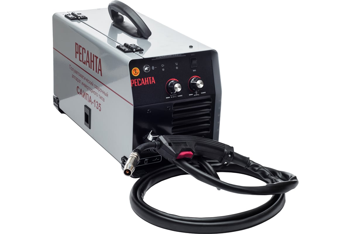 Полуавтоматический сварочный инвертор Ресанта САИПА 135 65/7 - низкая ...