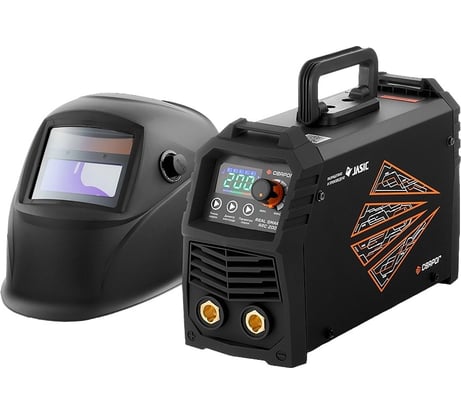 Сварочный инвертор Сварог ARC 200 REAL SMART Z28303 Black маска+краги 97886