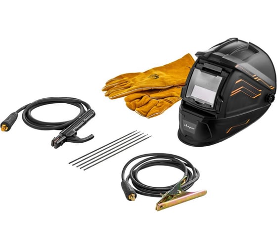 Сварочный инвертор Сварог ARC 200 REAL SMART Z28303 Black маска+краги 97886