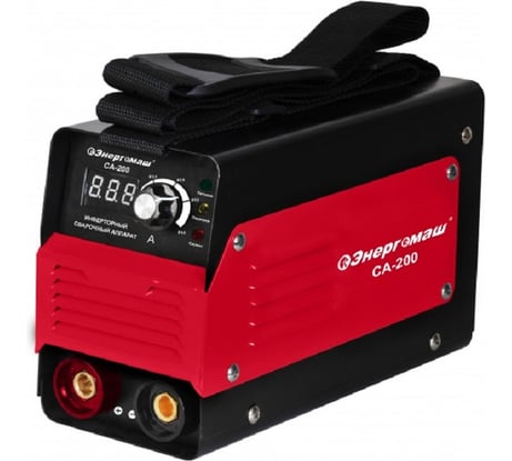 Сварочный аппарат Энергомаш СА-200 200А, Touch start/ArcForce/AntiStick, 180-250 В