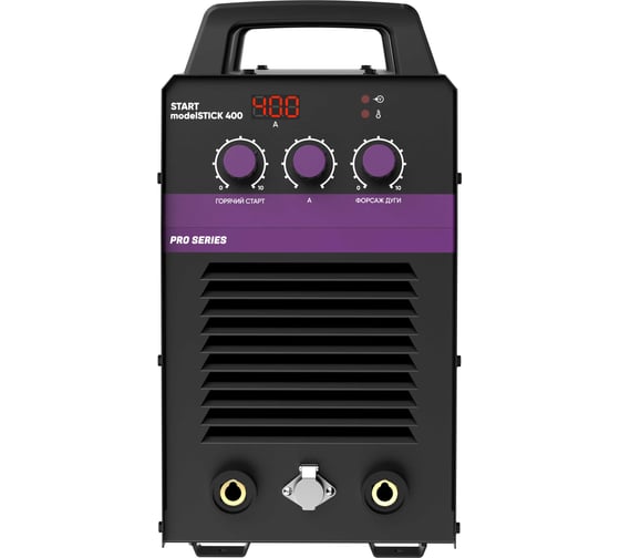 Сварочный инвертор START PRO 400 modelSTICK 1W400