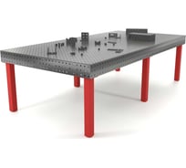 Сварочный стол Flamet с оснасткой, 1450x2500 Profi 10 мм, ОBP-1450x2500-10