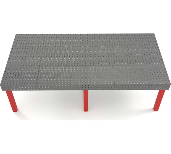 Сварочный стол Flamet с оснасткой, 1450x2500 Profi 10 мм, ОBP-1450x2500-10