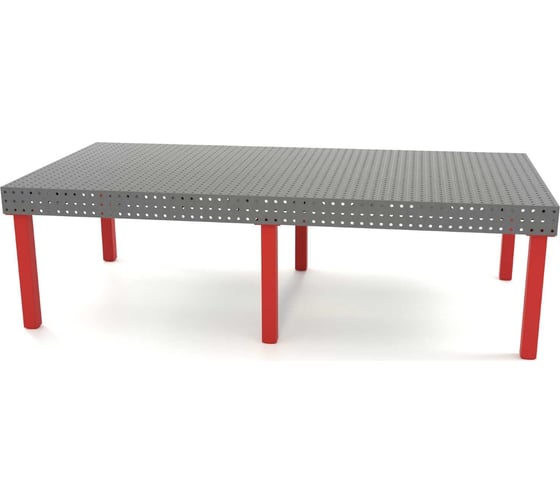 Сварочный стол Flamet с оснасткой, 1450x2500 Profi 10 мм, ОBP-1450x2500-10
