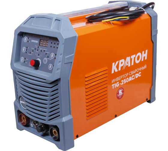Сварочный инвертор КРАТОН TIG-250AC/DC 3 04 02 031