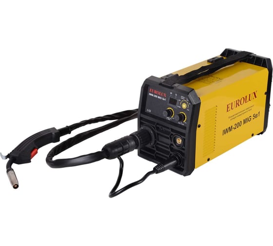 Сварочный полуавтомат Eurolux IWM-200 MIG 5в1 65/180