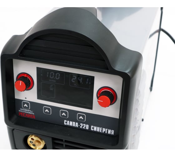 Сварочный полуавтомат Ресанта САИПА-220 СИНЕРГИЯ /MIG/MAG/ 65/75 ...