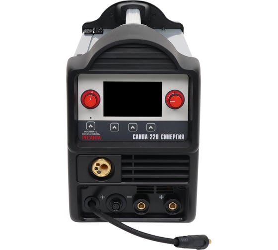 Сварочный полуавтомат Ресанта САИПА-220 СИНЕРГИЯ /MIG/MAG/ 65/75 ...