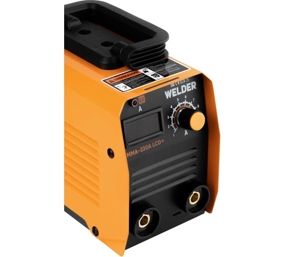 Сварочный аппарат WELDER MMA-220A+ LCD 220 А MMA-220 LCD