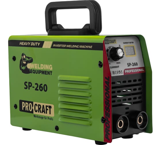 Инверторный сварочный аппарат PROCRAFT SP-260 SP260