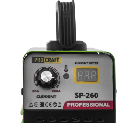 Инверторный сварочный аппарат PROCRAFT SP-260 SP260