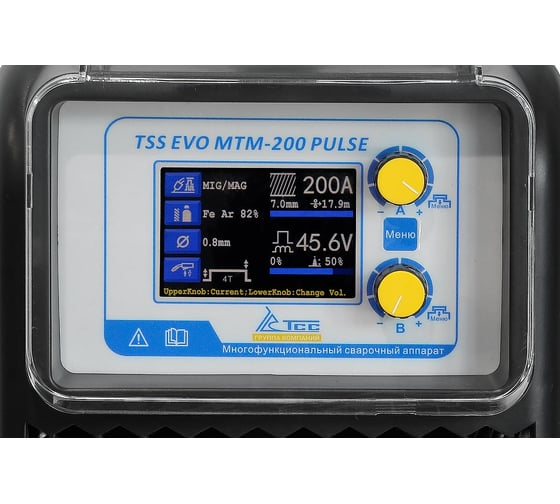 Сварочный многофункциональный полуавтомат ТСС TSS EVO MTM-200 PULSE 035272