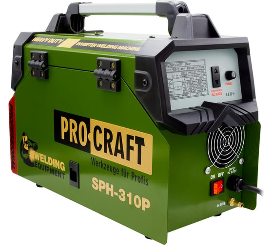 Инверторный сварочный полуавтомат PROCRAFT SPH-310P SPH310P