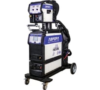 Сварочный полуавтомат Аврора РЕСУРС 5000 ЭКСПЕРТ + подающий, тележка, водяное охлаждение 37259
