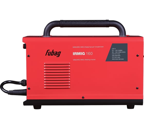 Сварочный полуавтомат-инвертор FUBAG IRMIG 160 с горелкой 150А в комплекте 41389