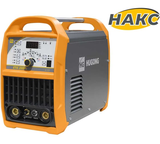Аппарат аргонодуговой сварки HUGONG ETIG 200DP III (cold tack) НАКС 048304 1
