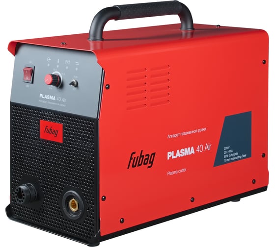 Аппарат плазменной резки FUBAG PLASMA 40 AIR, горелка, плазменное сопло, защитный колпак, 31461.2