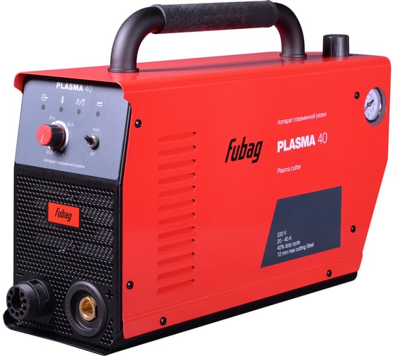 Аппарат плазменной резки FUBAG PLASMA 40, горелка FB P60 6m, плазменное сопло, 31460.2