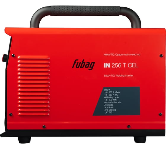 Сварочный инвертор FUBAG IN 256 T CEL, НАКС, 31468.Н