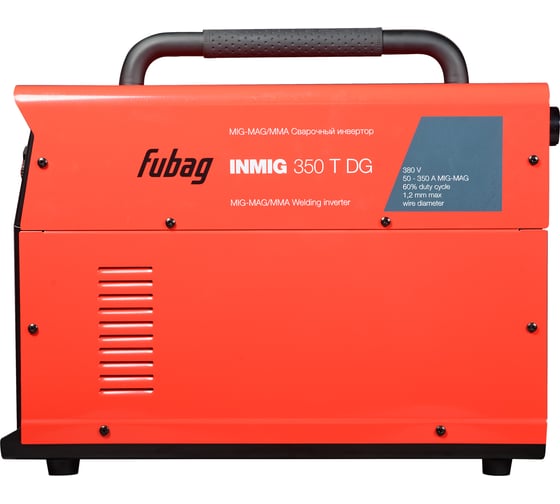 Сварочный инверторный полуавтомат FUBAG INMIG 350T DG, под. мех., шланг 5 м, горелка FB 450 3m,31438.1Н