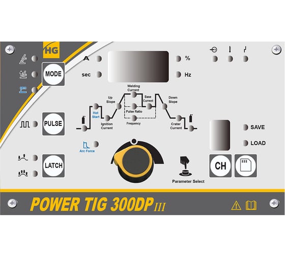 Аппарат аргонодуговой сварки HUGONG POWER TIG 300DP III 029638