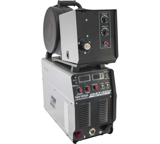 Инвертор полуавтоматической сварки TopWeld TW Dart-500 (IGBT/ 500A / 380V) (скомплект. горелка+клемма) TW.112.120500
