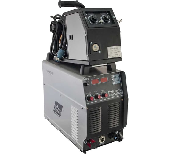Инвертор полуавтоматической сварки TopWeld TW Dart-350 (IGBT/ 350A / 380V) (скомплект. горелка+клемма) TW.112.120350