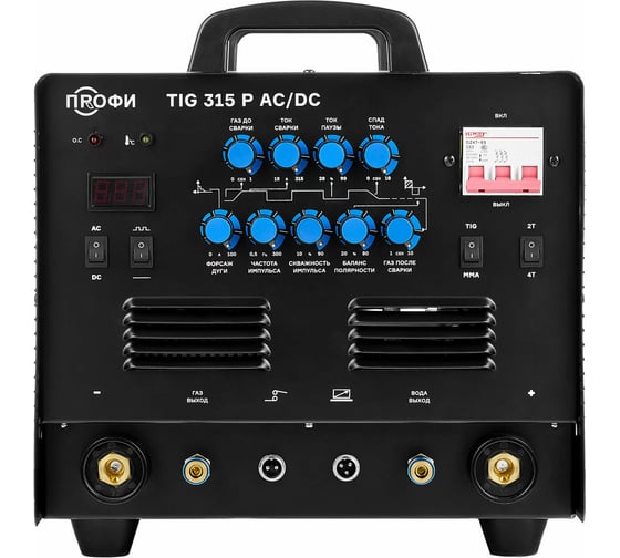 Аппарат аргонодуговой сварки ПТК ПРОФИ TIG 315 P AC/DC 00000032165