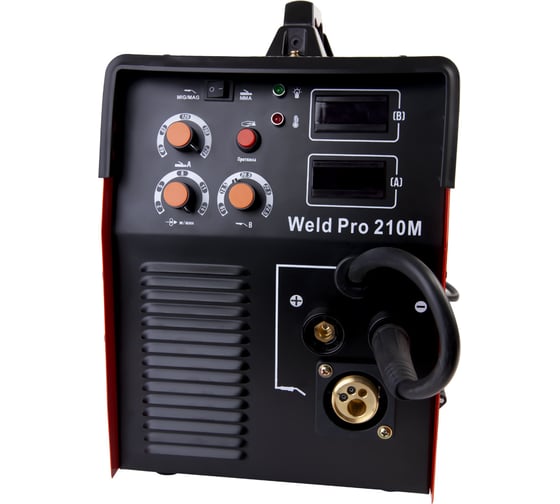 Универсальный сварочный инверторный аппарат WIEDERKRAFT Weld Pro 210M
