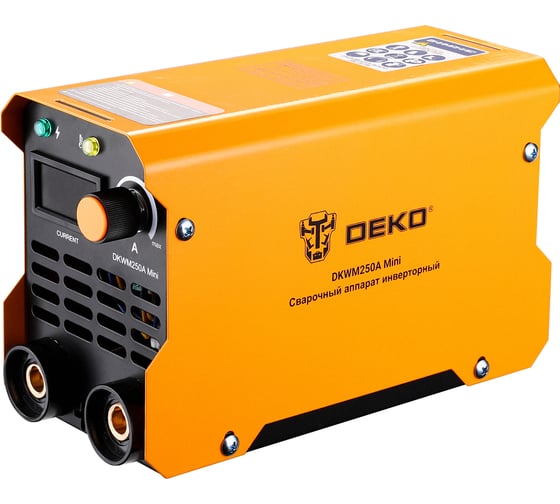Сварочный аппарат инверторный DEKO 250А DKWM250A Mini 080-3000
