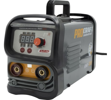 Сварочный аппарат инверторный PROCRAFT 5,3кВт, 20-160А, ММА RWI-320