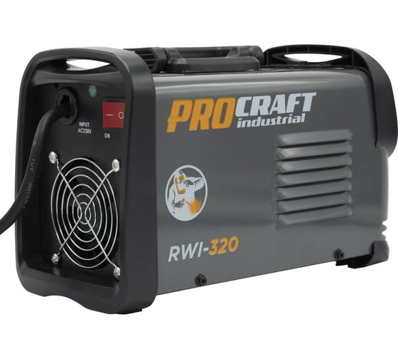 Сварочный аппарат инверторный PROCRAFT 6,8кВт, 20-320А, ММА RWI-320