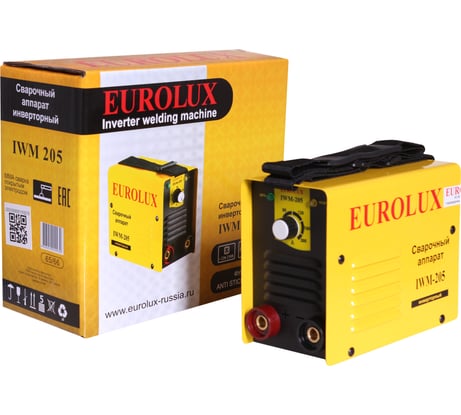 Сварочный инверторный аппарат Eurolux IWM205 65/66